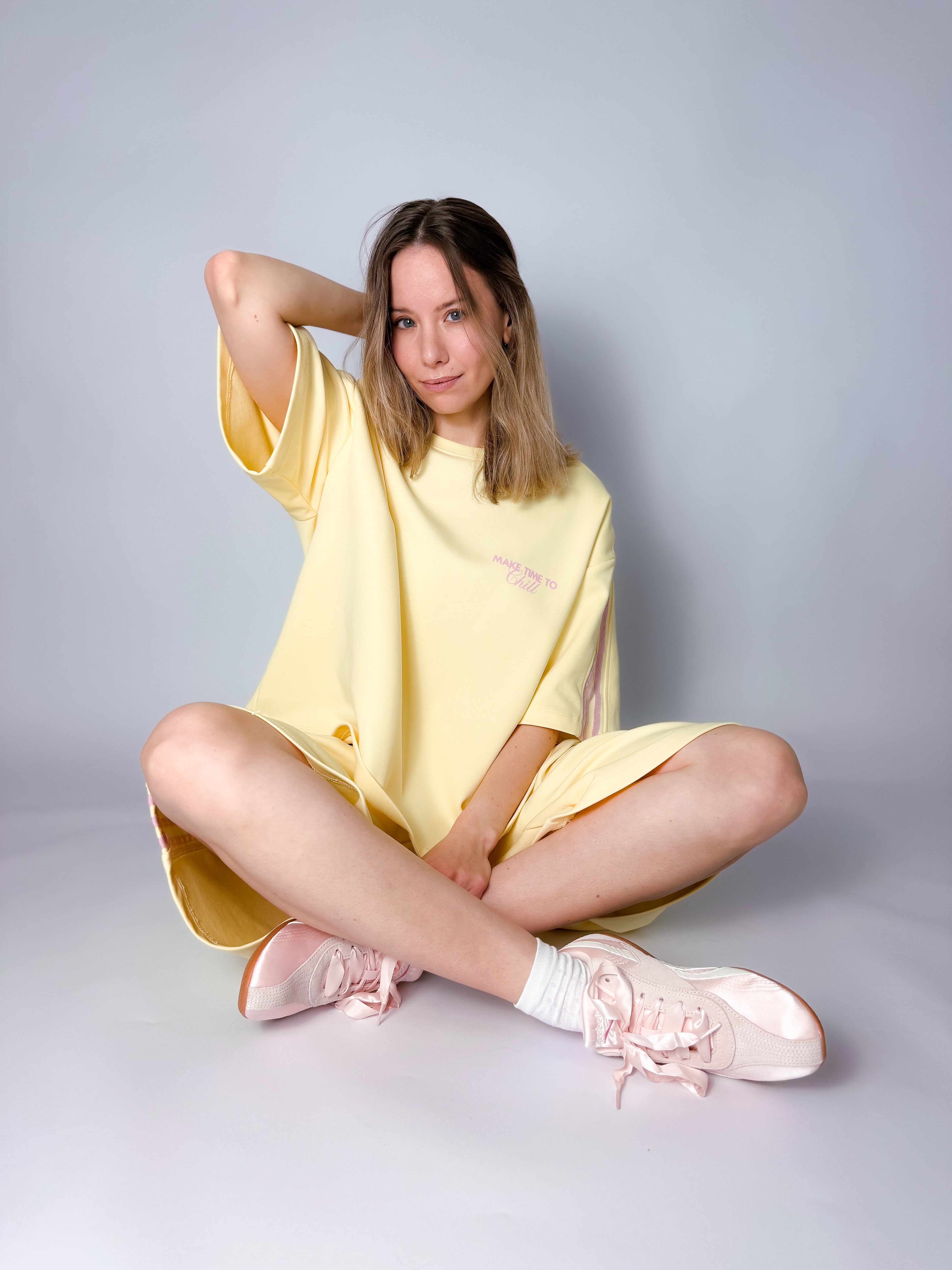 Pastelowa bluzka dresowa Lazy Summer