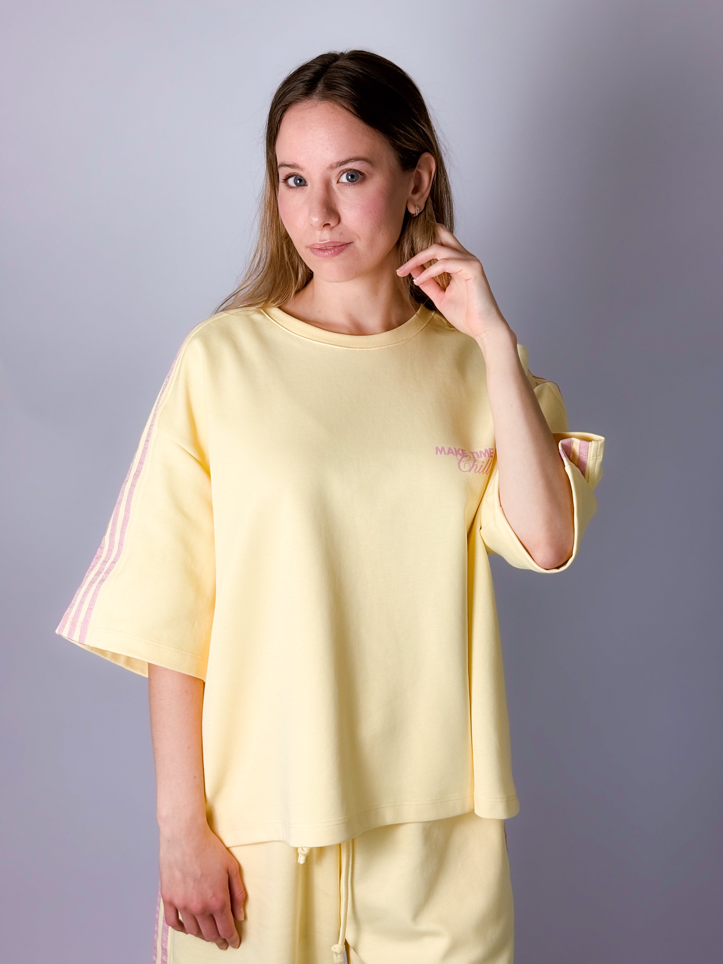 Pastelowa bluzka dresowa Lazy Summer