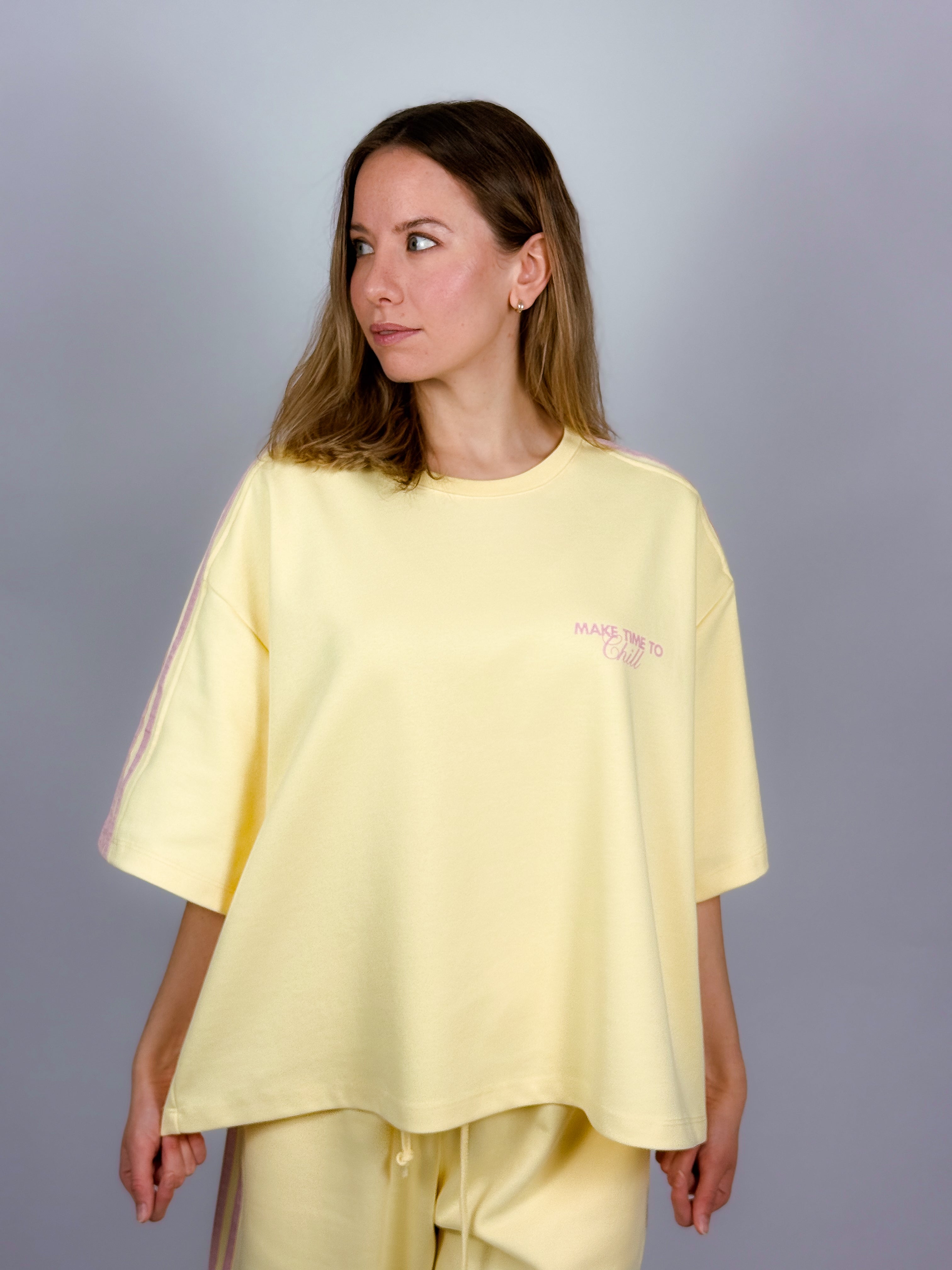 Pastelowa bluzka dresowa Lazy Summer