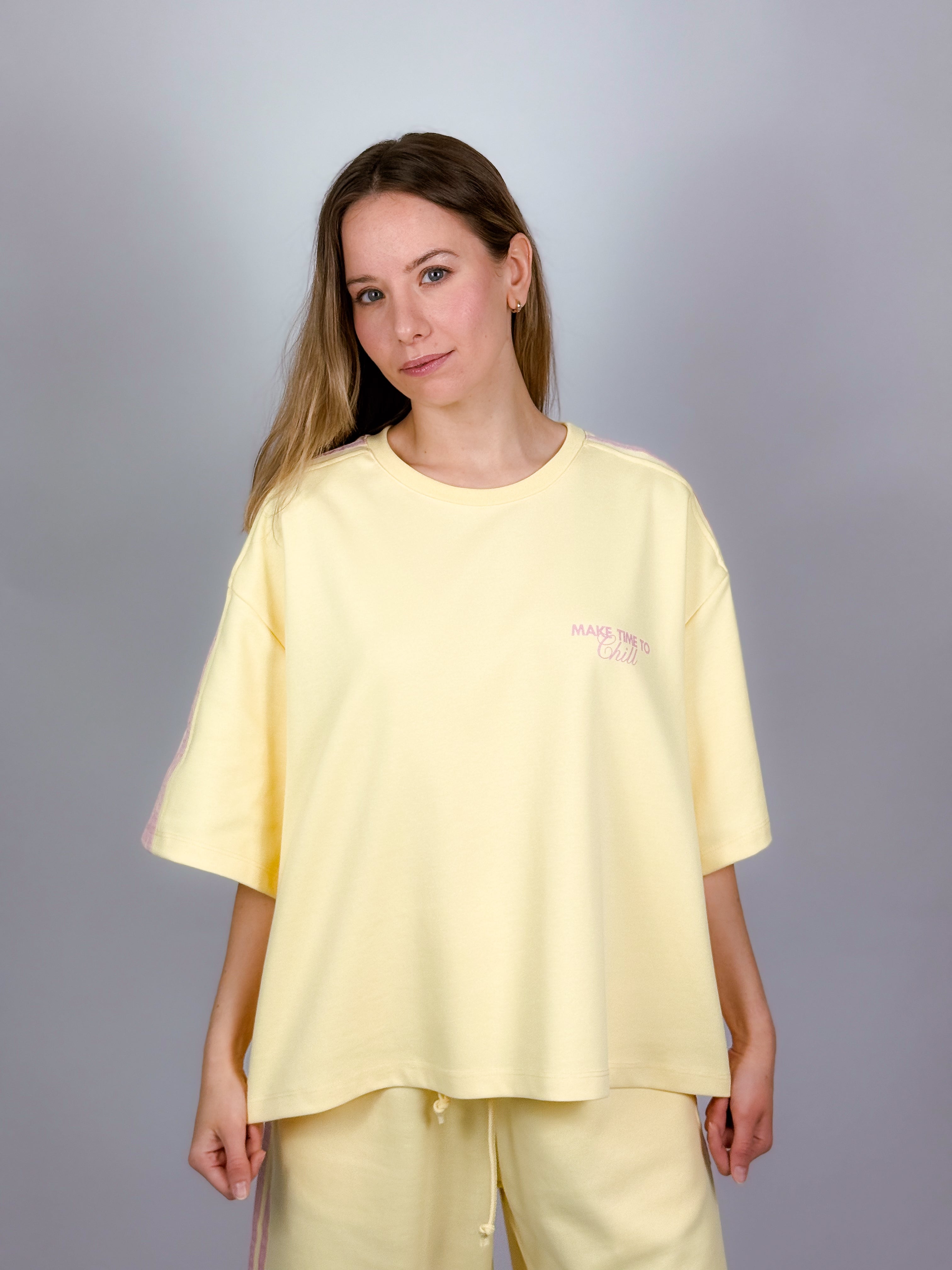Pastelowa bluzka dresowa Lazy Summer