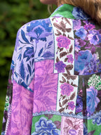 Wiskozowa Koszula Nina w patchworkowy print